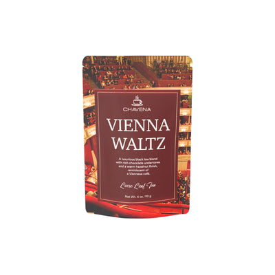 Vienna Waltz loose leaf tea — roasted hazelnut, dark chocolate, caramel | Chavena