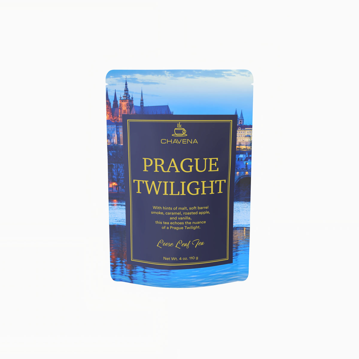 Prague Twilight loose leaf tea — smoky lapsang souchong, malt, bourbon vanilla | Chavena