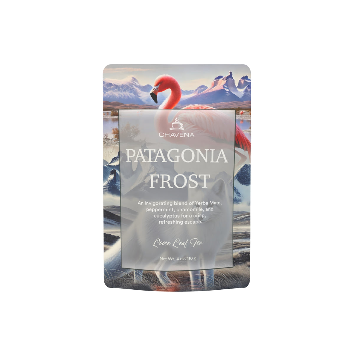 Patagonia Frost loose leaf tea — yerba mate, eucalyptus, peppermint | Chavena